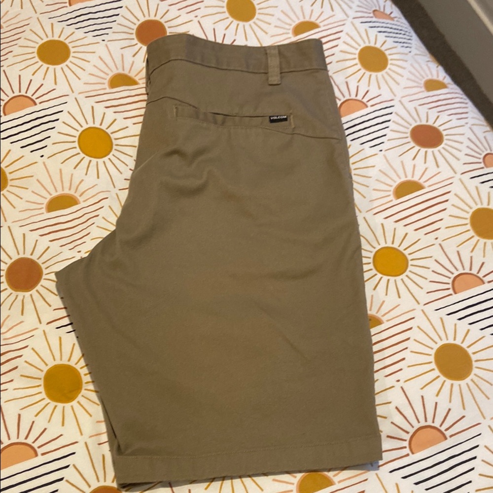Volcom Tan Casual Shorts